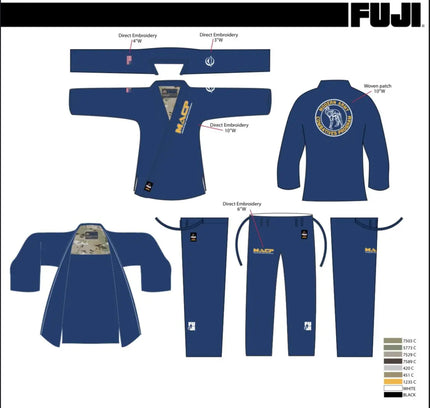MACP Gi's (Black)