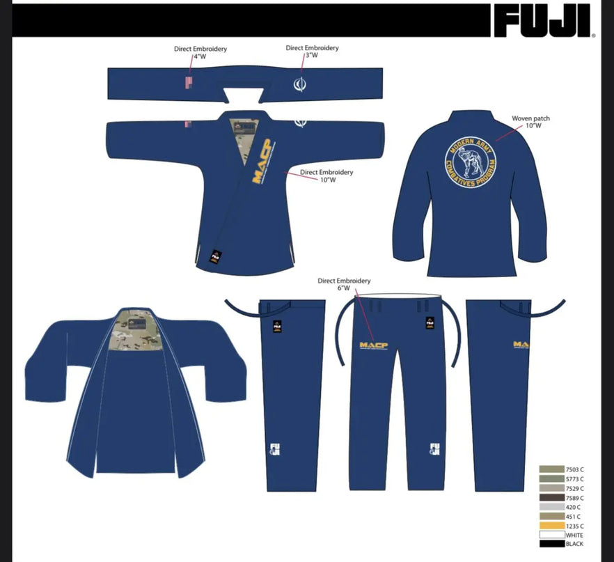MACP Gi's (Black)