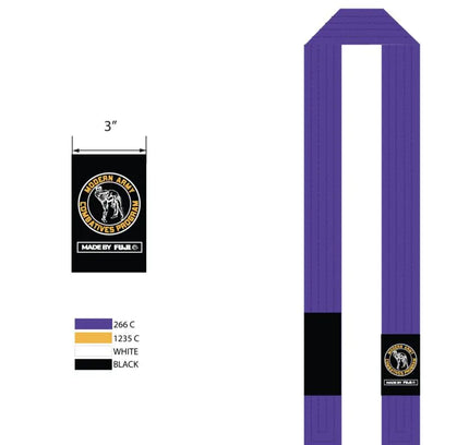 MACP Belts (White/Blue/Purple/Brown/Black)