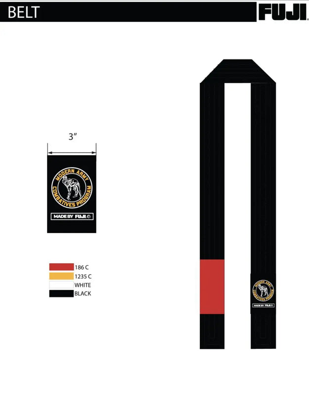 MACP Belts (White/Blue/Purple/Brown/Black)